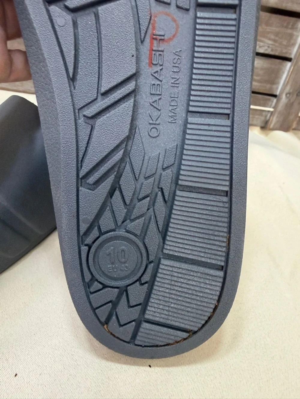 OKABASHI Surf Unisex Flip Flops Men’s Size 10